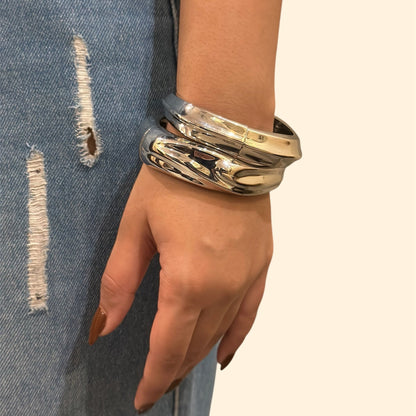 Arcade cuff {silver}