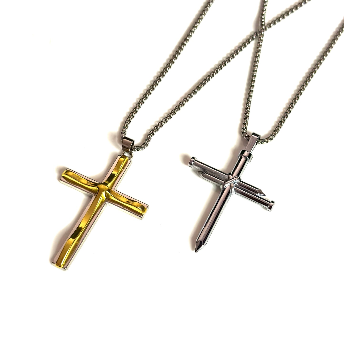 DUAL CROSS PENDANT