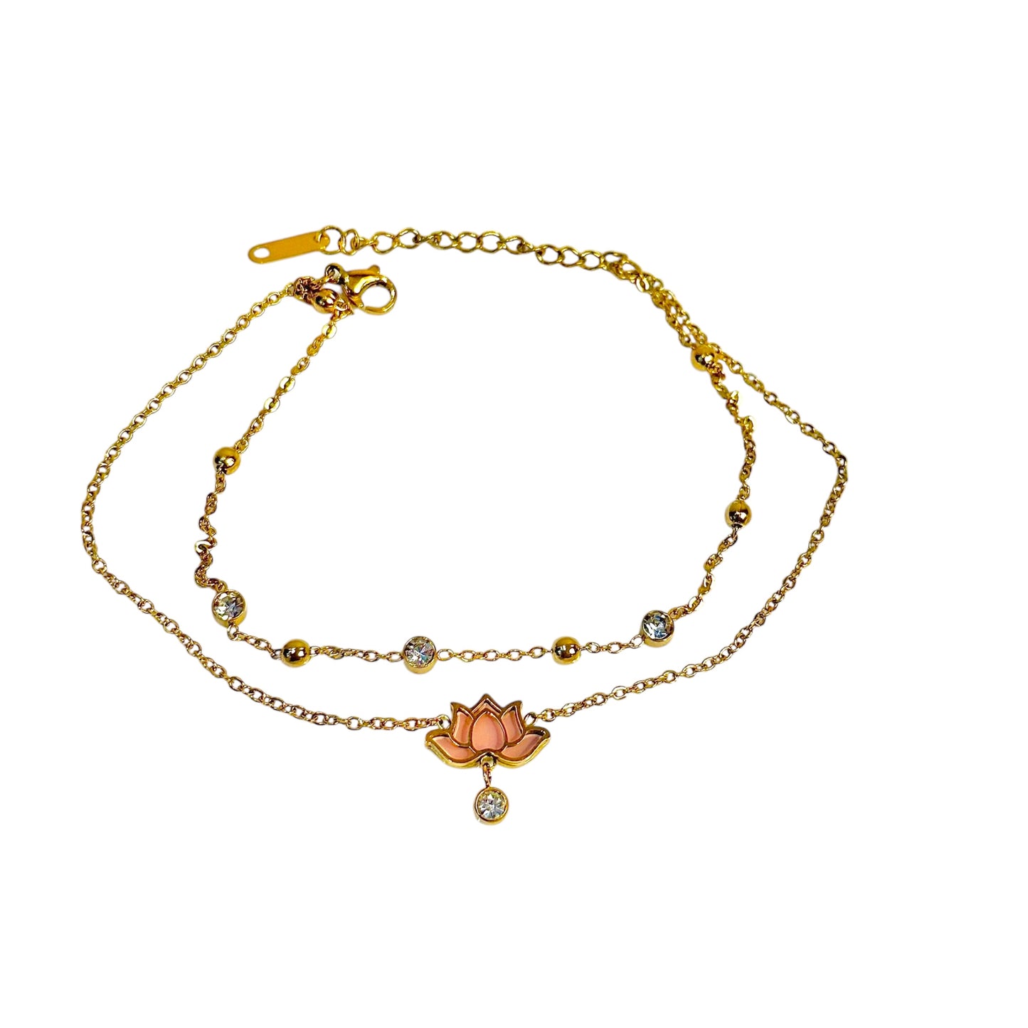 WATER LILLY ANKLET