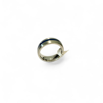 Blue Streak Ring