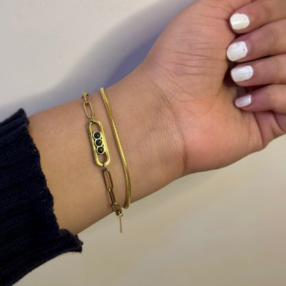 PEPPER GOLD BRACELET