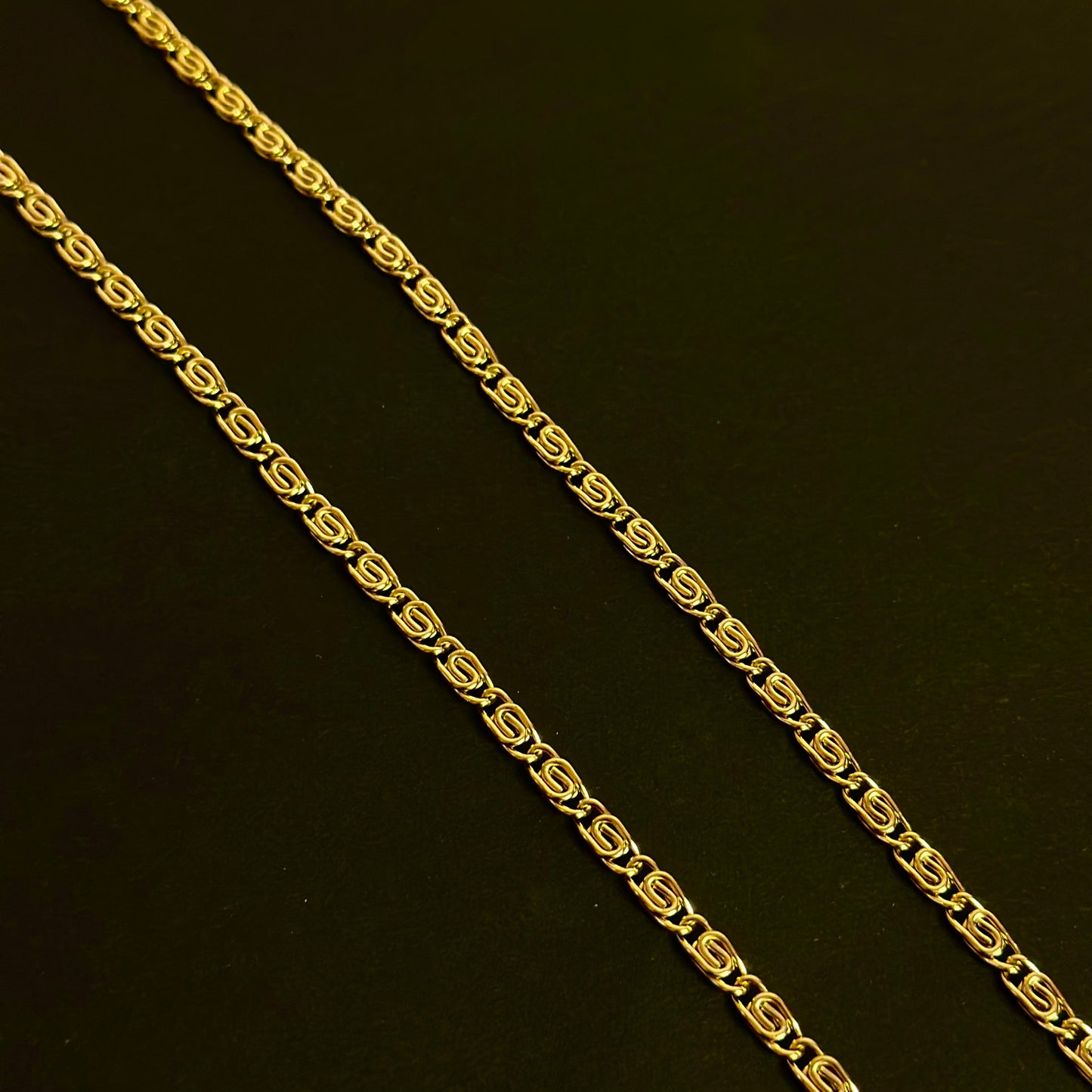Twine Gold Chain